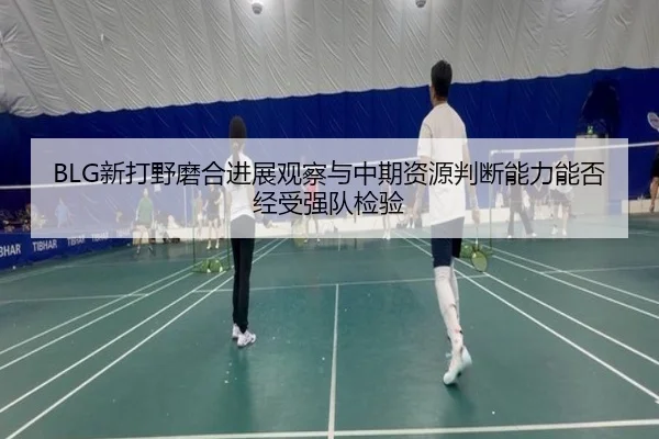 BLG新打野磨合进展观察与中期资源判断能力能否经受强队检验